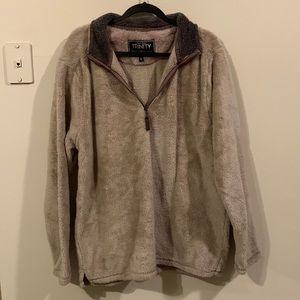 TRINITY Plush 1/4 Zip Pullover | Size XL